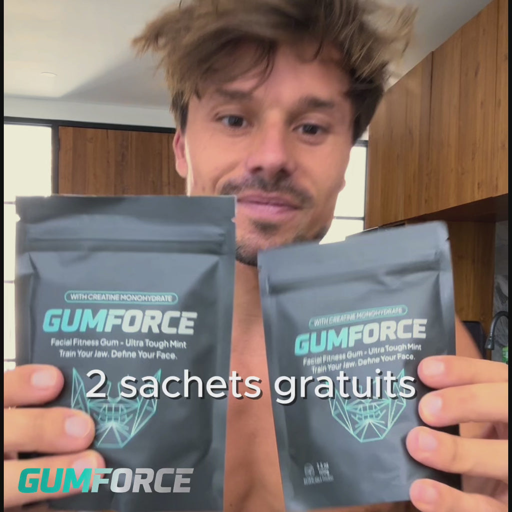 GUMFORCE - Le chewing-gum qui muscle ta mâchoire